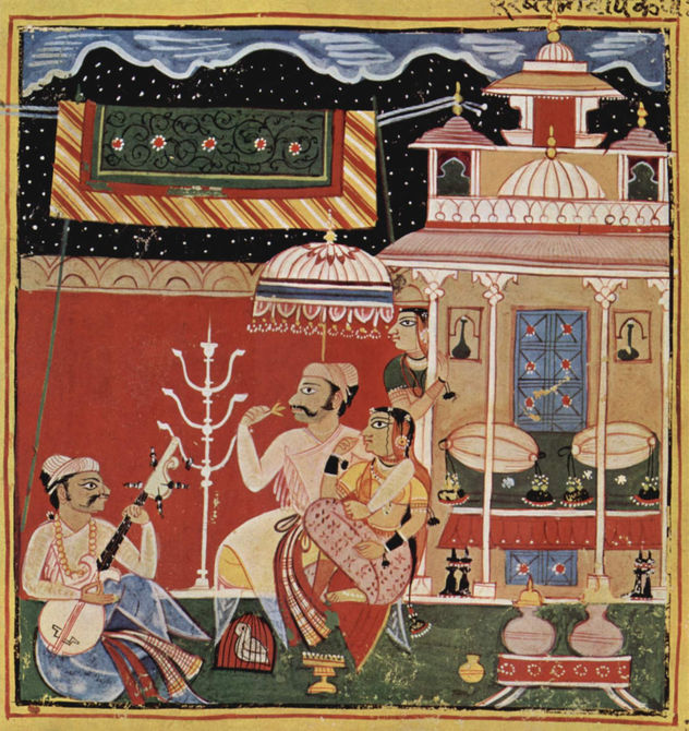 Râgsmâlâ, escena