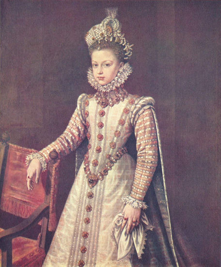 Porträt der Infantin Isabella Klara Eugenia 