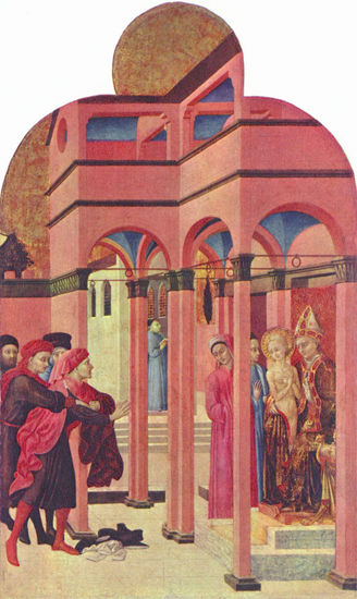 Altarpiece for San Francesco in Borgo S. Sepolcro, scene 