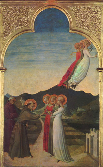Altarpiece for San Francesco in Borgo S. Sepolcro, scene 