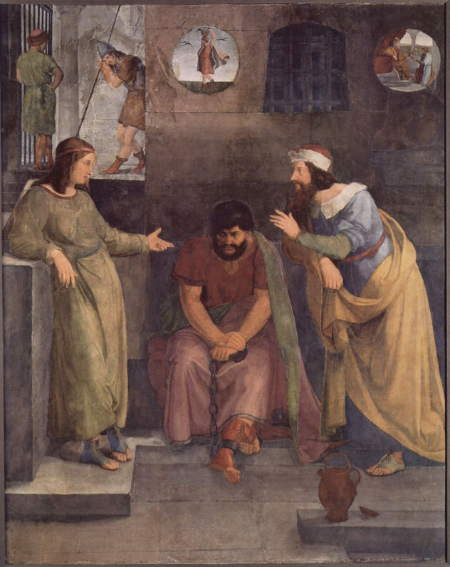 Fresco Cycle of Casa Bartholdy in Rome, scene