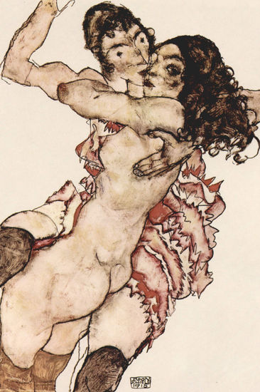 Couple of Women (Women Embracing) 