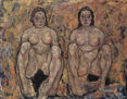 Hunched Women Pair