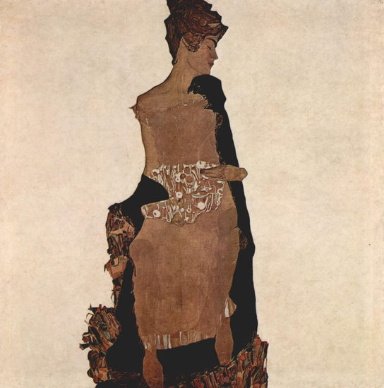 Retrato de Gertrude Schiele 