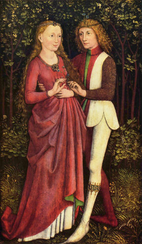 Una pareja de novios
