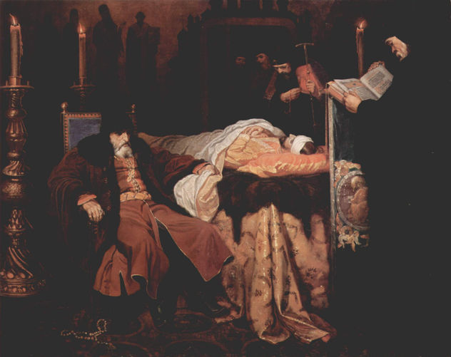 Ivan the Terrible and His Son Ivan
