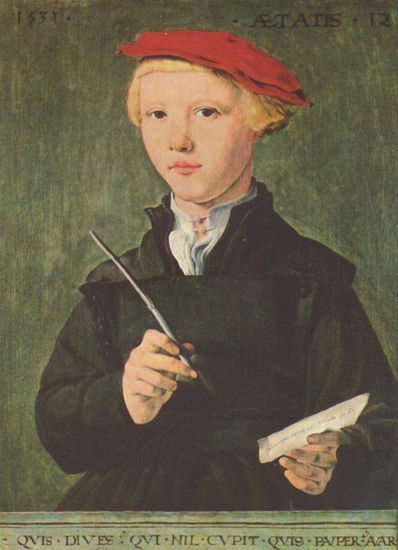 Portrait of a Young Student 