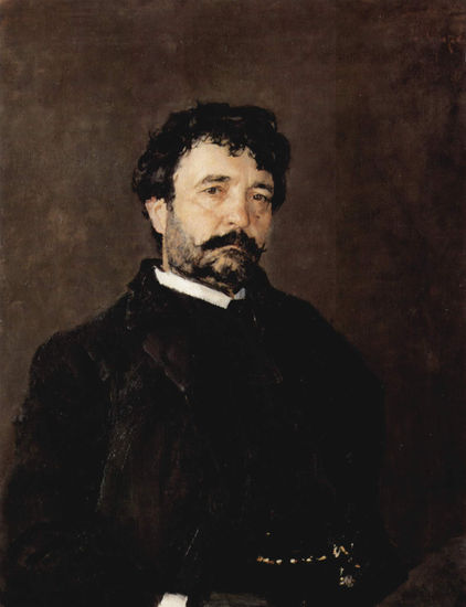 Retrato del cantante italiano Angelo Masini 