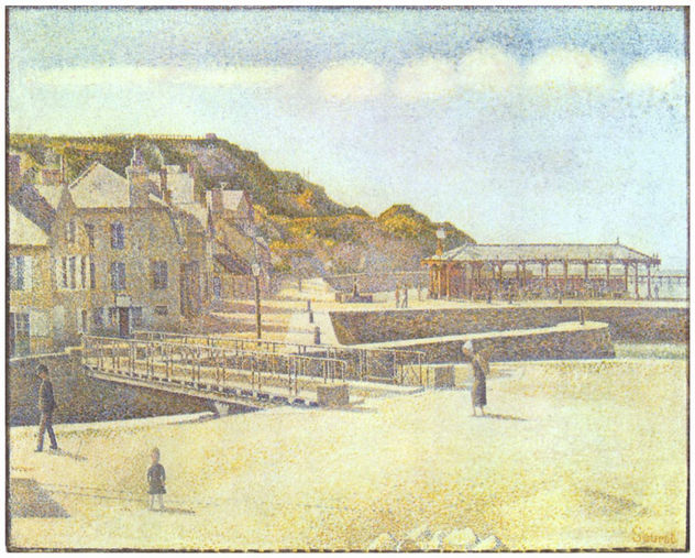 Puente y puerto de Port-en-Bessin