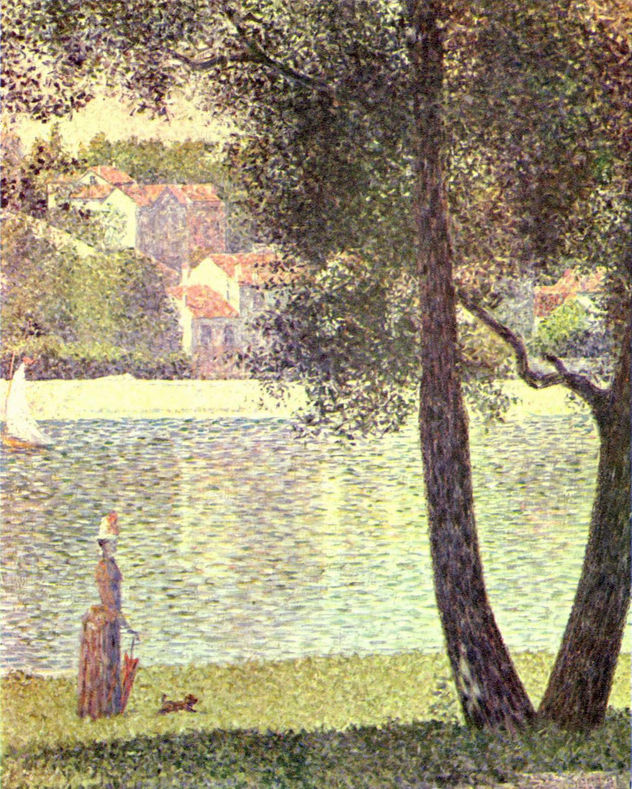 The Seine in Courbevoie