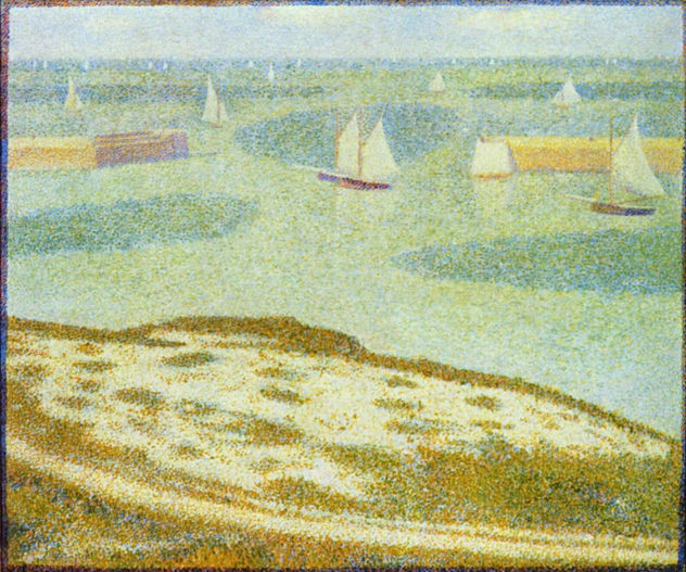Entrance to the Port Port-en-Bessin