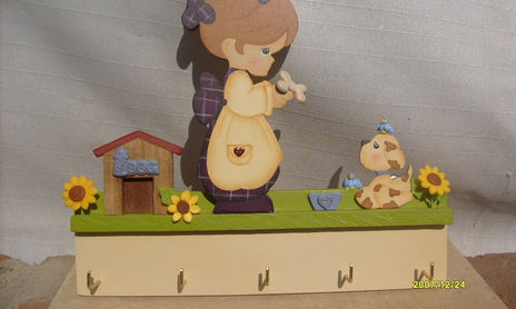 pintura sobre madera