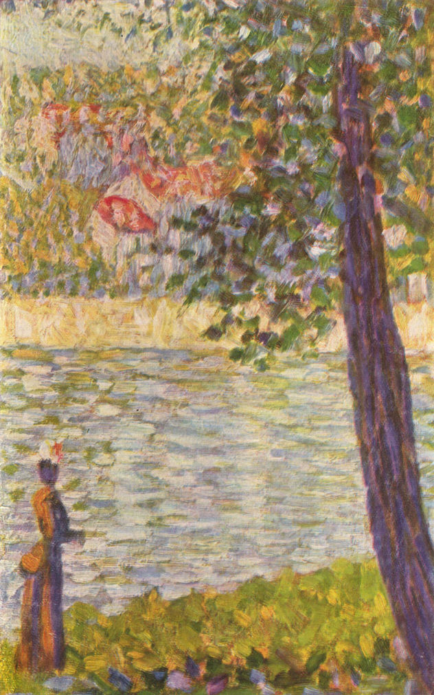 Morgenspaziergang (La Sena en Courbevoie)