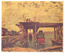 Puente en construcción