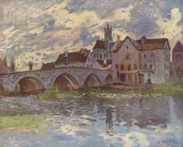 Bridge of Moret-sur-Loing 