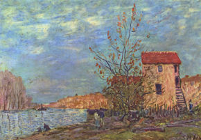 The Loing in Moret