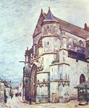 Church of Moret,...