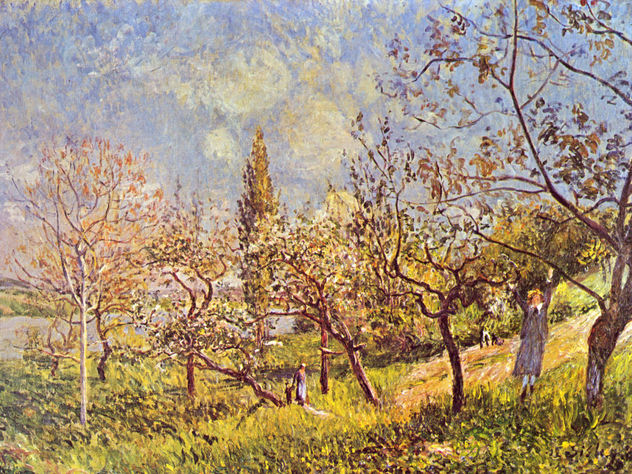 Huerto en primavera