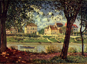 Seine at Saint-Mammès