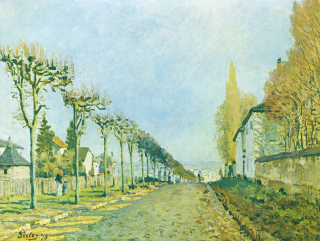 Camino a Sèveres, cerca de Louveciennes