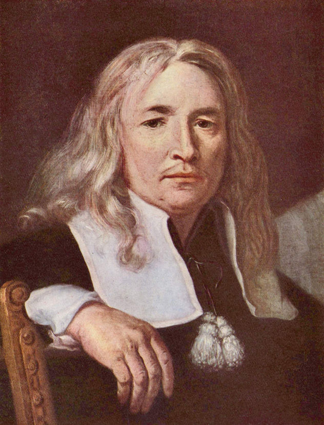 Portrait of a Man with Long Blonde Hair