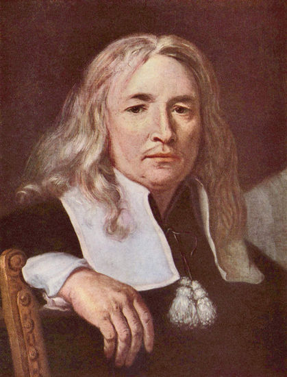 Portrait of a Man with Long Blonde Hair 