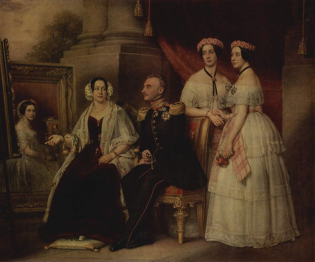 Family Portrait of Duke José of Saxe-Altenburg 