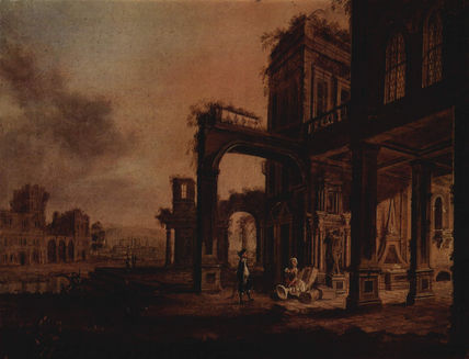 Vista de un palacio