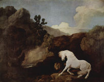 El caballo asustado...