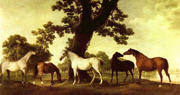 Horses in a Landscape 