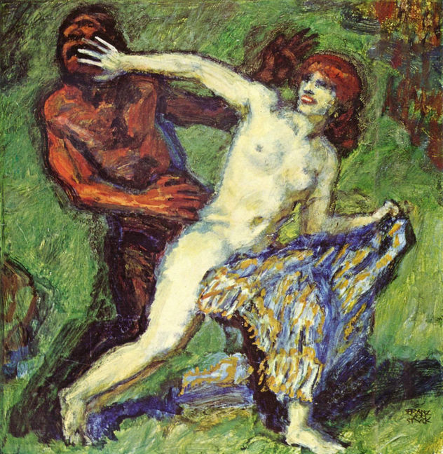 Fangspiel (Fauno y Ninfa)