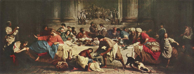 Gastmahl en casa de Simón
