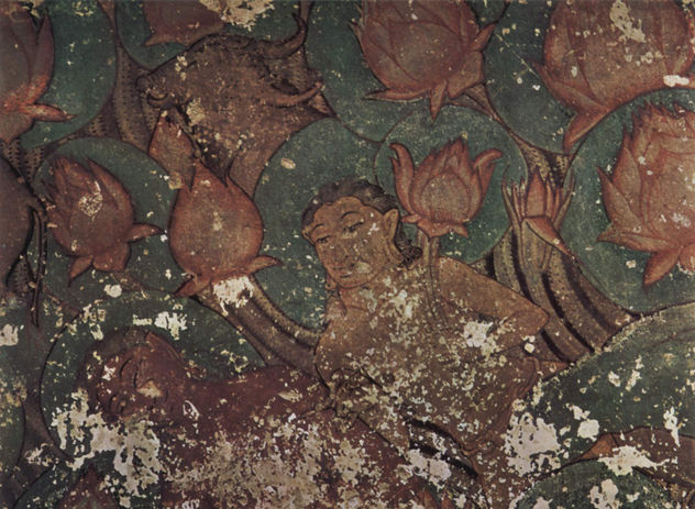 Figure in the Lotus Pond