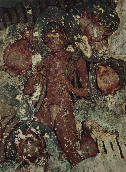 Figure in the Lotus...