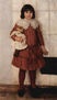 Portrait of Olga Vasilyevna Surikova, Daughter of the Artist (Girl with Doll)