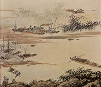 Fisherman in the River