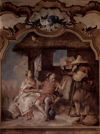 Frescos in the...