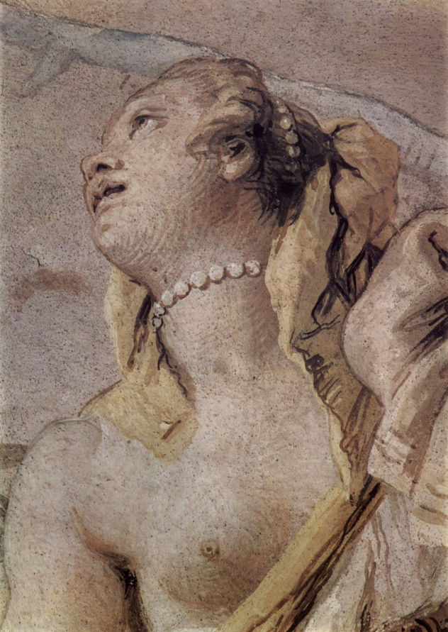 Frescos en la Villa Vallmarana, Vicenza, escena