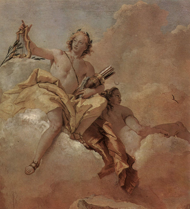 Frescos in the Villa Vallmarana, Vicenza, scene