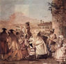 Frescos in the Villa Vallmarana, Vicenza, scene