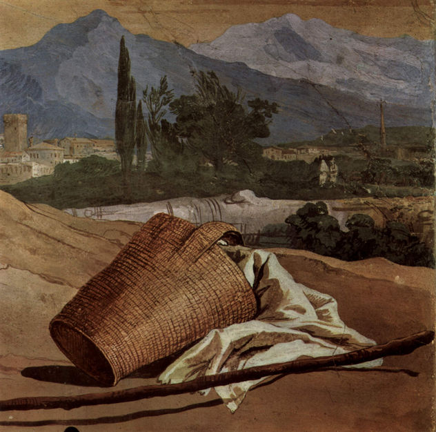 Frescos en la Villa Vallmarana, Vicenza, escena