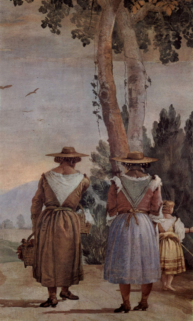 Frescos in the Villa Vallmarana, Vicenza, scene