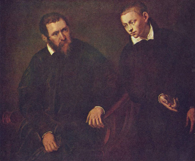 Double Portrait of Two Men 