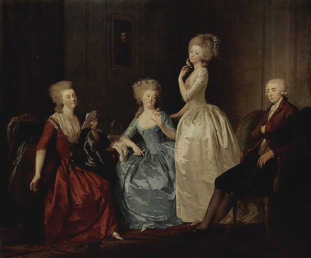 Portrait of Countess Saltykova and Her Family 