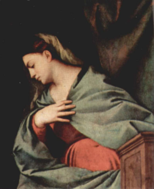 The Resurrection of Christ (Averoldi Polyptych), right panel, upper scene