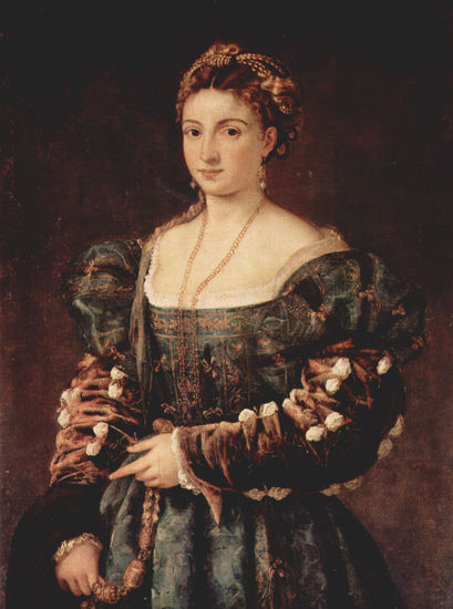 The Beautiful One (Portrait of a Woman, Isabella d'Este or Eleonora Gonzaga?) 