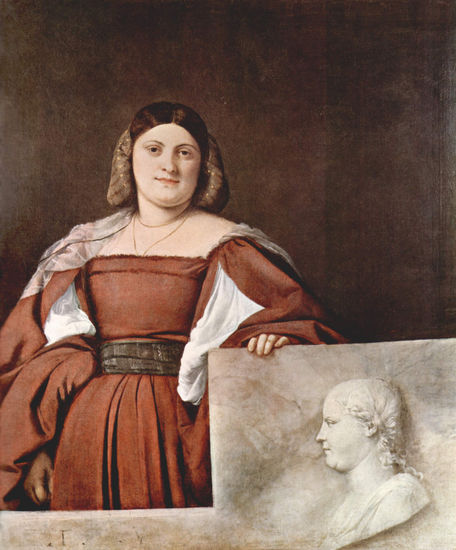 Portrait of a Woman (La Schiavona) 