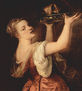 Salomé con la cabeza de Juan el Bautista