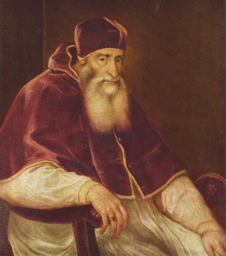 Porträt des Papst...