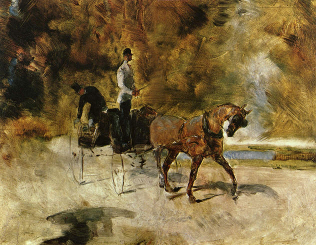 Perro-Coche (El de un solo caballo)